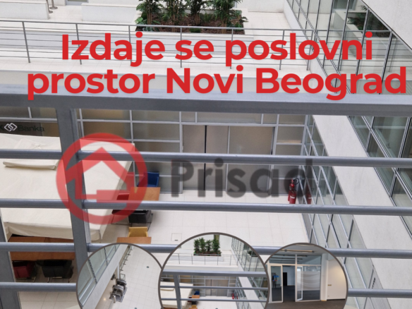 Novi Beograd 370m2 kancelarija za izdavanje