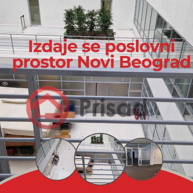 Novi Beograd 370m2 kancelarija za izdavanje