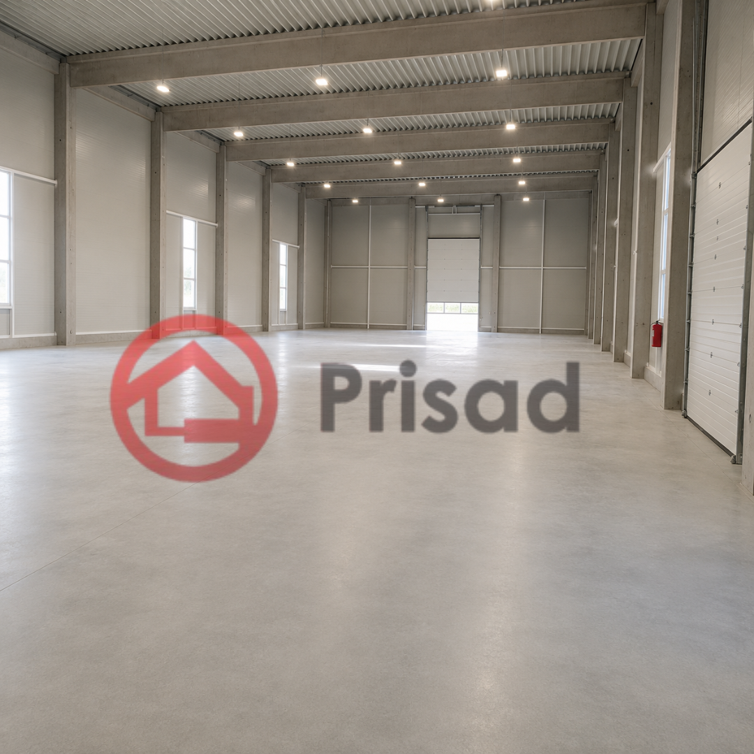 Nova Pazova (industrijska zona) hala 1200m2 + kancelarija 30m2 (mogućnost zakupa i više kvadrata)