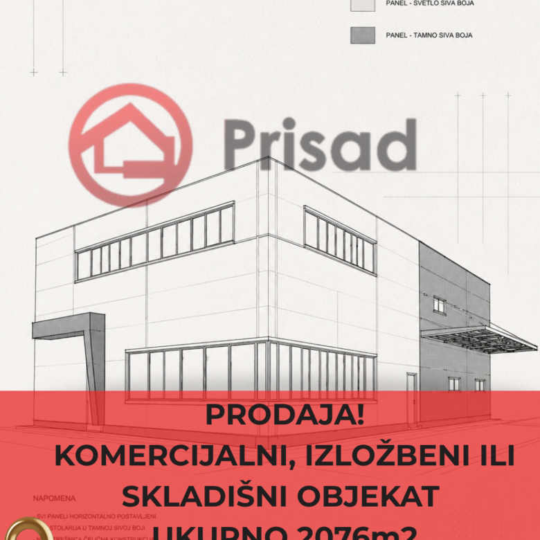 Premium poslovni kompleks od 2.076 m² – Autoput za Novi Sad | Idealan za logistiku, veleprodaju i proizvodnju