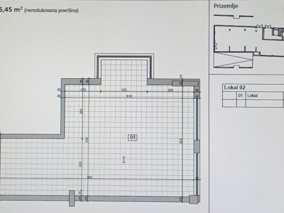 Inđija lokal 245m2+90m2