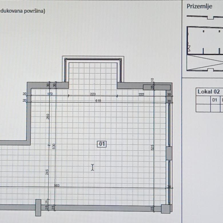 Inđija lokal 245m2+90m2